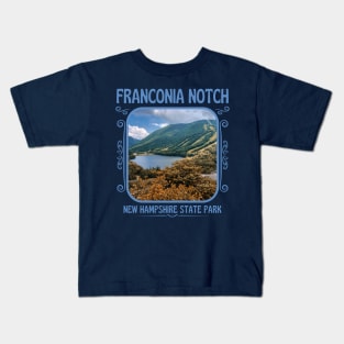 Franconia Notch State Park New Hampshire Kids T-Shirt